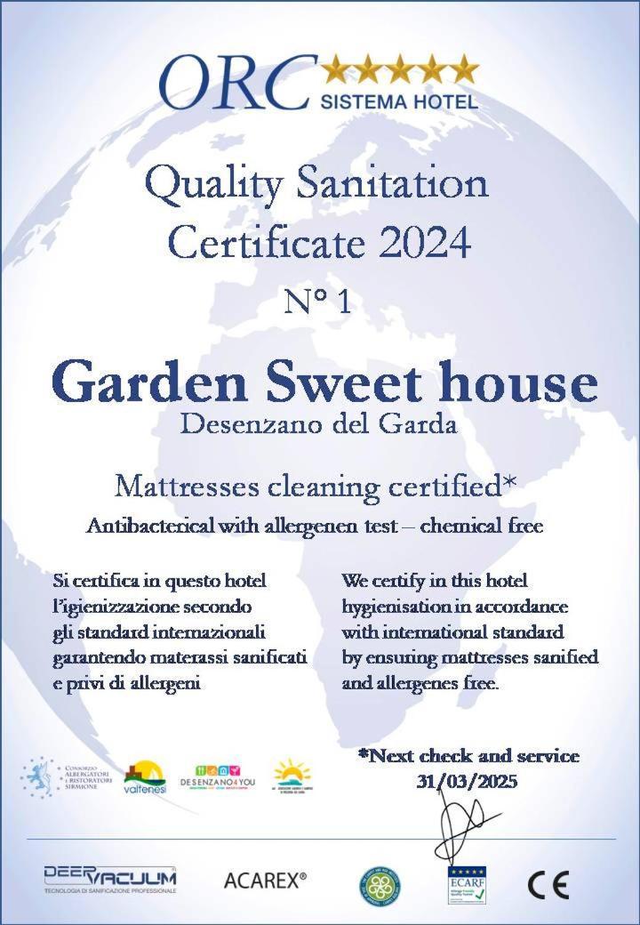 デセンツァーノ・デル・ガルダGarden Sweet House Desenzanoアパートメント エクステリア 写真
